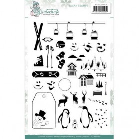Tampons Wintertime - Yvonne Creations Clearstamps