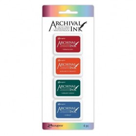 Archival Mini Ink pad Kit 1 - Ranger Wendy Vecchi