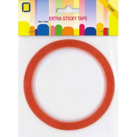 Bande adhésive double face 3 mm x 10 m - Jeje Produkt Extra Sticky Tape