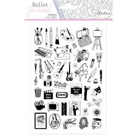 Tampons Stampo mousse Hobbies 46 pc - Bullet Journal - Aladine
