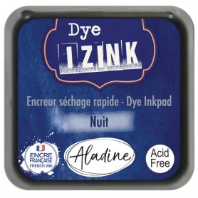 Encreur Izink Dye Bleu Nuit - Aladine