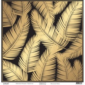 Papier 30x30 Reflet d'or Flavescent Dorée 1f – Swirlcards