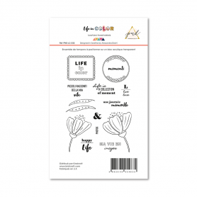 Tampons Life in color 2 - Papernova Design