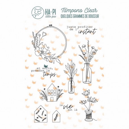 Tampons La vie est là - Quelques grammes de douceur - HA PI Little Fox