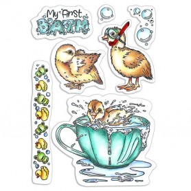 Tampons My First Bath 7pc – My First Year - Ciao Bella Stamps