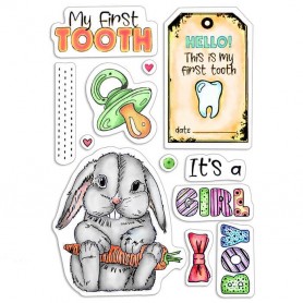 Tampons My First Tooth 12pc – My First Year - Ciao Bella Stamps