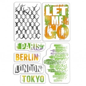 Tampons Let Me Go 7pc – Bad Girls - Ciao Bella Stamps