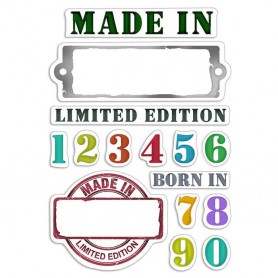 Tampons Limited Edition 15pc – Bad Girls - Ciao Bella Stamps