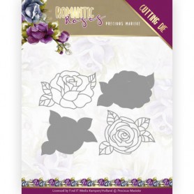 Dies All Kinds of Roses 4pc - Romantic Roses - Precious Marieke