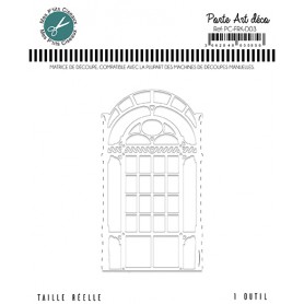 Die Porte Art Déco 1 pc - French Kiss - Mes P'tits Ciseaux