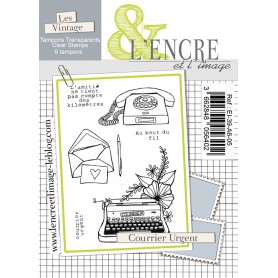 Tampons Courrier Urgent - Les Vintage - L'encre et l'image