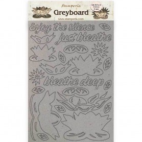 Greyboard A4 Water Lily - Amazonia - Stamperia