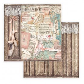 Papier 30x30 Ballet shoes 1f - Passion - Stamperia
