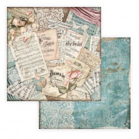 Papier 30x30 Scores 1f - Passion - Stamperia