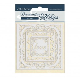 Decorative Chips Love Frames - Atelier des Arts - Stamperia