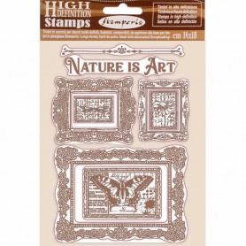 Rubber Stamps Nature is Art frames 5pc - Atelier des Arts - Stamperia