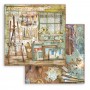 Set de papier 30x30 Atelier des Arts 10 feuilles - Stamperia