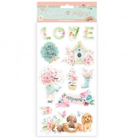 Chipboards Circle of Love 12pc - Stamperia