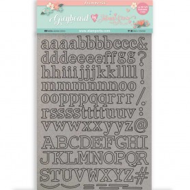 Greyboard A4 Alphabet - Circle of Love - Stamperia