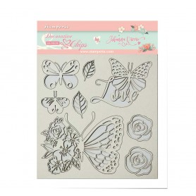 Decorative Chips Butterfly - Circle of Love - Stamperia