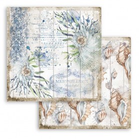 Papier 30x30 Shells 1f - Romantic Sea Dream - Stamperia