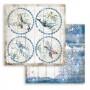 Papier 30x30 Rounds 1f - Romantic Sea Dream - Stamperia