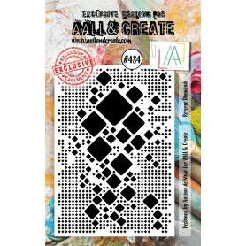Tampon 484 Reverse Diamonds - AALL and Create Clear stamps
