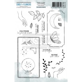 Tampons Carte magique - Dans la lune - Chou and Flowers