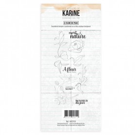 Tampons A fleur de peau - Bienvenue chez moi - Les ateliers de Karine