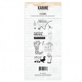 Tampons A la ferme - Bienvenue chez moi - Les ateliers de Karine