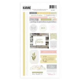 Stickers Bienvenue chez moi - Les ateliers de Karine