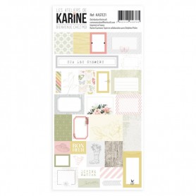Stickers étiquettes Bienvenue chez moi - Les ateliers de Karine