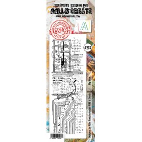 Tampon 203 Fly High - AALL and Create Clear stamps