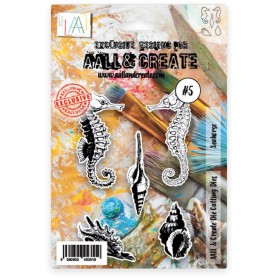 Dies Seahorse 5 pc - AALL and Create Cutting Dies