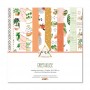 Set de papier 30x30 Greenhouse 6 feuilles et 1 planche d'étiquettes - Papernova Design