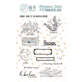 Tampons Histoire du jour - P'tit bonheur du jour - HA PI Little Fox