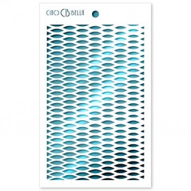 Pochoir Texture Metal Net – Ciao Bella Stencil Bad Girls