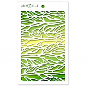 Pochoir Texture Flow – Ciao Bella Stencil Bad Girls