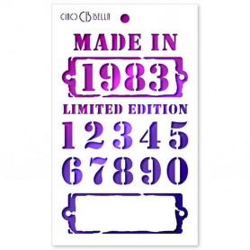 Pochoir Texture Limited Edition – Ciao Bella Stencil Bad Girls