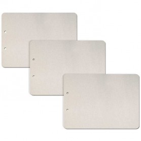 Set de 3 pages rectangulaires horizontales 22x16 cm – Ciao Bella Album Binding Art