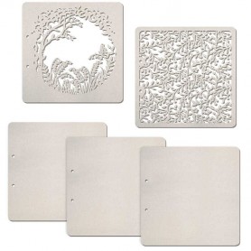 Set de 5 pages Meadow 22x22 cm – Ciao Bella Album Binding Art
