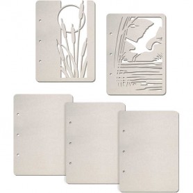 Set de 5 pages Delta 16x22 cm – Ciao Bella Album Binding Art