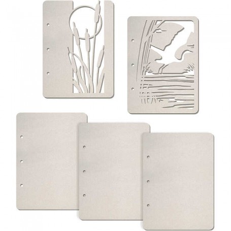 Set de 5 pages Delta 16x22 cm – Ciao Bella Album Binding Art