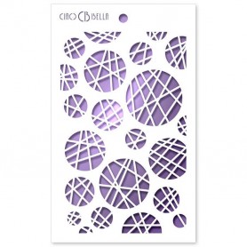 Pochoir Texture Dots and Stripes – Ciao Bella Stencil Art
