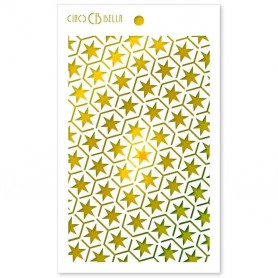 Pochoir Texture Star Six – Ciao Bella Stencil Art