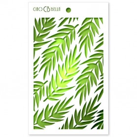 Pochoir Texture Fern – Ciao Bella Stencil Art