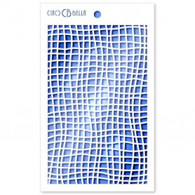 Pochoir Texture Net – Ciao Bella Stencil Art