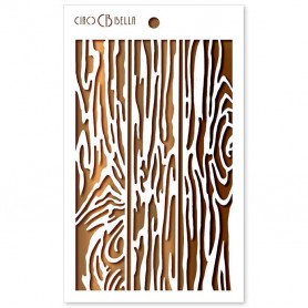Pochoir Texture Parquet – Ciao Bella Stencil Art