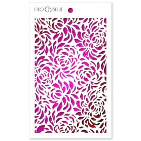 Pochoir Texture Floral – Ciao Bella Stencil Art