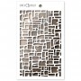Pochoir Texture Abstract Bricks – Ciao Bella Stencil Art